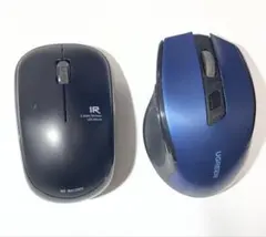 【中古】 Bluetooth 無線ワイヤレスマウス 2点 エレコム UGREENのサムネイル