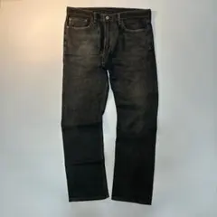 00s Levi's 513 black straight denim