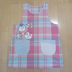 ドキンちゃん チェック柄エプロン