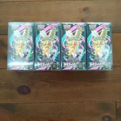 メガドリームex未開封シュリンク付き 4ボックス