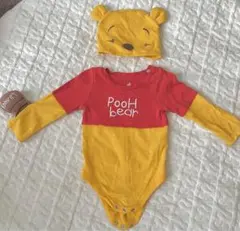 【 ディズニー】くまのプーさんロンパース