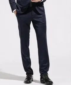 【新品】NANO UNIVERSE　SL ジャージ ストレッチパンツ　48　濃紺