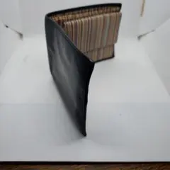 Paul Smith 二つ折り財布 黒 ストライプ