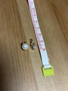 美品】K10YG ギヨシェ彫りハートチャーム ＆ K18YG 小豆チェーン