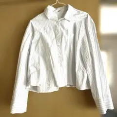 クロップド丈 シャツ