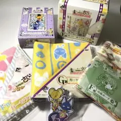 6点　カードキャプターさくら　ケロちゃん　一番くじ　マグカップ　トレイ　タオル