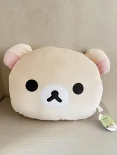 コリラックマ フェイス クッション ダイカットクッション　アベイル　しまむら