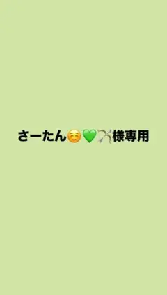 さーたん様専用ページ