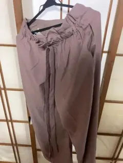 GU ロングパンツ XL ピンク