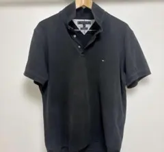 TOMMY HILFIGER 1985 ポロシャツ XL ブラック