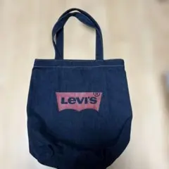 Levi's デニム トートバッグ インディゴブルーのサムネイル