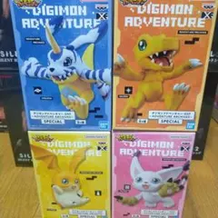 デジモンアドベンチャー DXF フィギュア 全4種セット