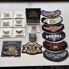ハーレーオーナーズグループ H.O.G ピンバッジ ワッペン 9点　まとめ売り 2026年最新】HOGワッペンの人気アイテム - メルカリ