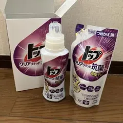 トップ クリアリキッド 抗菌 本体 つめかえ用 セット 特選品 部屋干しのサムネイル