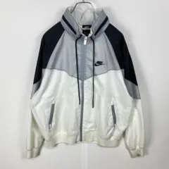 訳あり NIKE ナイキ ウィンドランナー ナイロンジャケット フード収納 M