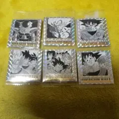 ドラゴンボール 40周年記念　シールウエハース　6枚セット　バラ売り可能