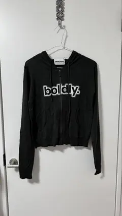 BEEDEN PRINT KNIT ZIP HOODIE パーカー