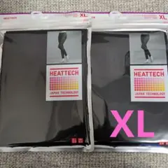 【ユニクロ】ヒートテックレギンス　十分丈　XL ブラック 2点