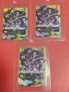金曜日発送 ワンピースカード マーシャル・D・ティーチ 4枚セット