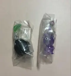 ピクミン 紫ピクミン 岩ピクミン めじるしアクセサリー ガチャ