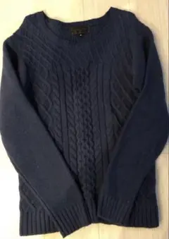 ニット　murder license 46 ネイビー