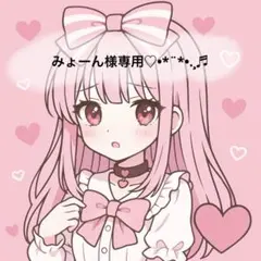 みょーん様専用ページෆ˚*