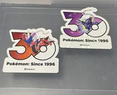 ポケモン 30周年記念 ステッカー ラティアス ラティオス 2枚セット