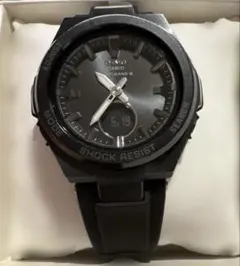 ★美品★CASIO BABY-G MSG-W200G-1A2JF 電波ソーラーのサムネイル