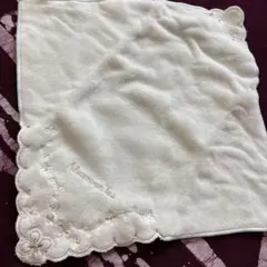 Afternoon Tea 刺繍入りタオルハンカチ