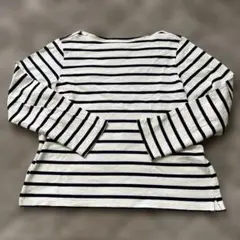 UNIQLOユニクロボートネックボーダーカットソーL