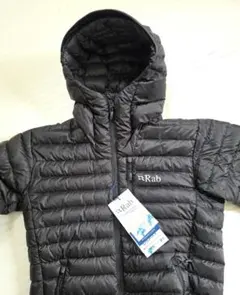 Rab MICROLIGHT ALPINE ダウンジャケット ブラック
