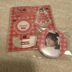 月足天音 アクスタ&缶バッチ