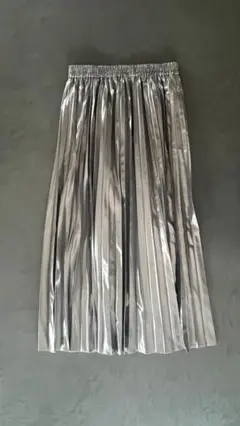 プリーツスカート：ノーブランド