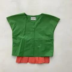 WOLF&RITA ノースリーブトップス グリーン