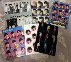 Snow Man クリアファイル 6枚セット