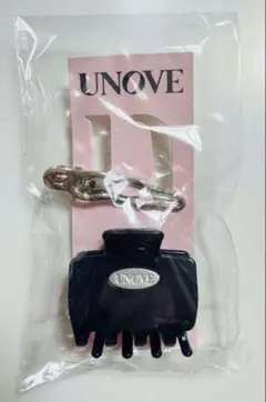 UNOVE ノベルティー ヘアクリップ2本