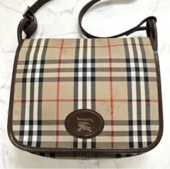 BURBERRY ショルダーバッグ ノバチェック シャドーホース