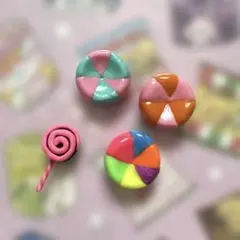 ミニチュア　ハンドメイド　飴　キャンディー　ドールハウス