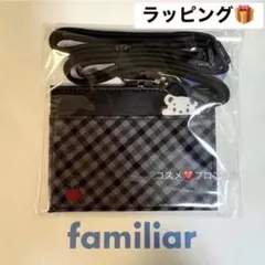 新品未使用】familiar ネームホルダー ☆青系 ☆人気 - メルカリ