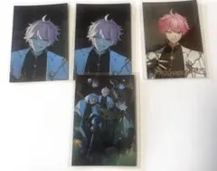 CrazyRaccoon メタリックカード 4枚セット