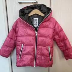 B:MING LIFE STORE ピンクダウンコート 110サイズ