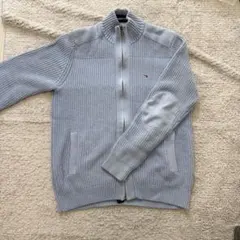 Tommy Hilfiger トミーヒルフィガー ジップアップ セーター M
