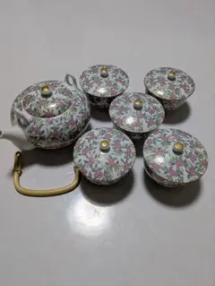 有田焼、急須と湯呑み5個セット