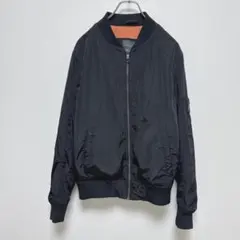 ZARA MAN MA-1 フライトジャケット　ブラック S