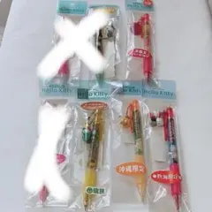 ご当地キティーちゃん ボールペン シャーペン 岡山 四国 愛知 - メルカリ