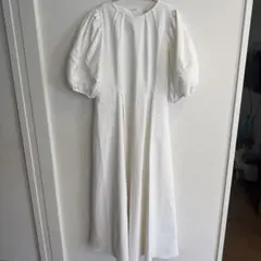 美品 クラネ 25ss FORM SLEEVE ONEPIECE IVORY 美品 クラネ 25ss FORM SLEEVE ONEPIECE IVORY - メルカリ