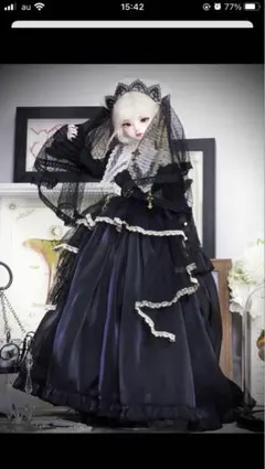 SDM.MDDサイズ 修道女ドレスセット アウトフィット 1/4ドール用