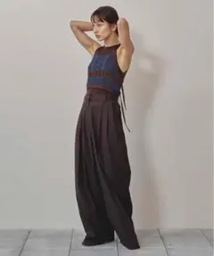 TODAYFUL LightweightTuckTrousersワイドパンツ36 - メルカリ