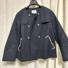 Anatelier ネイビー ジャケット 38