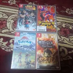 Nintendo Switch ソフト 4本セット 早い者勝ち！！！！ - メルカリ